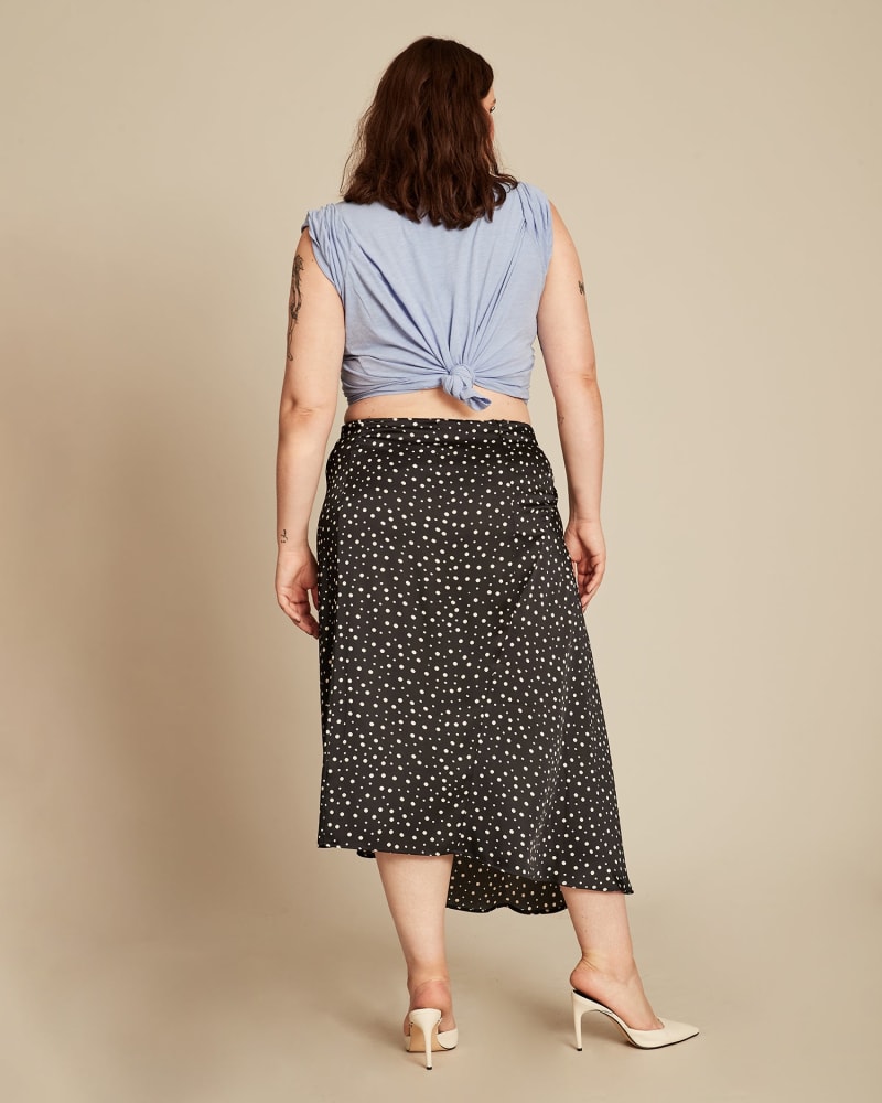 Vince polka dot skirt discount